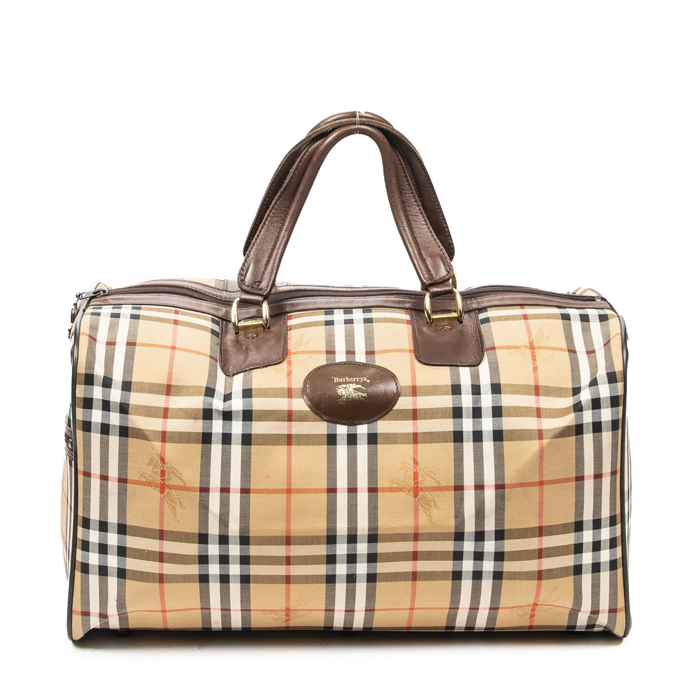 Burberry | Bags | Burberry Rare Vintage Burberrys Large Boston In